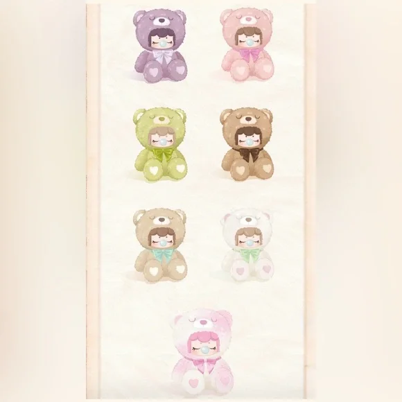 Rolife Nanci Colorful Chocolate Cutie
Bears Plush Series • BLIND BOX - Picture 4 of 6